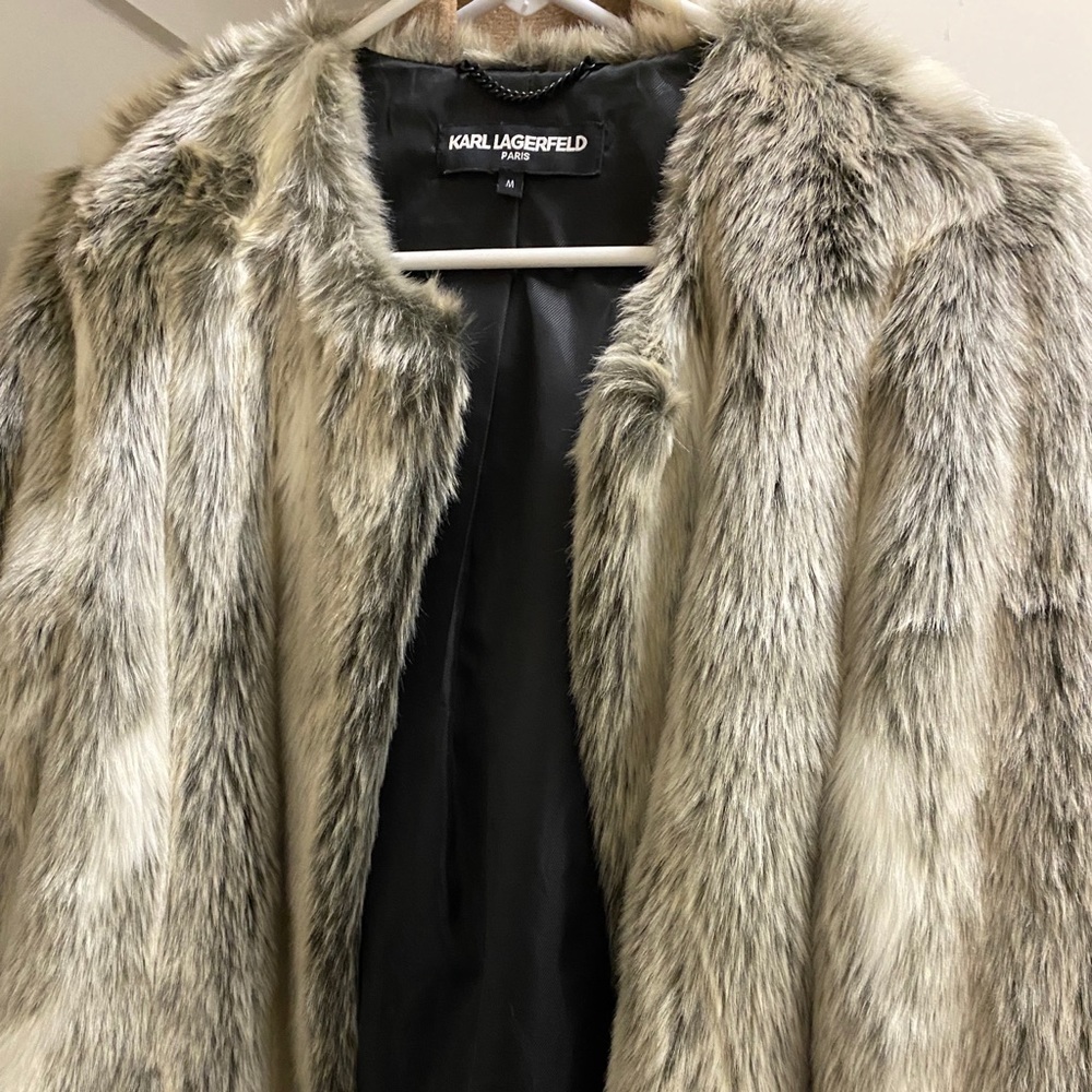 Karl Lagerfeld Fur Jacket